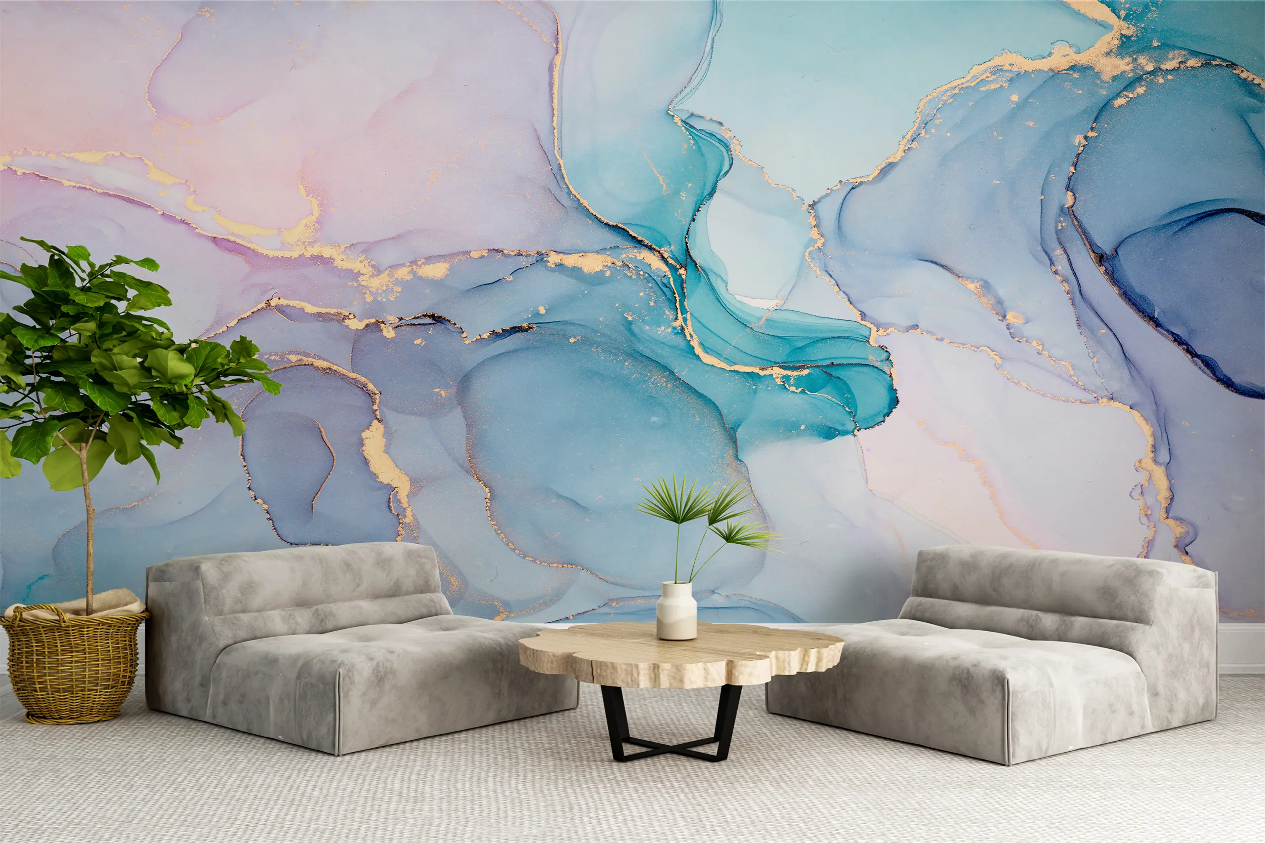 Turquoise and Pink Marble Peel and Stick Wallpaper, Gold Vein Removable Wall Mural for Bedroom or Bathroom, Self-Adhesive Elegant Wallpaper Interior Wall Arts - Turquoise and pink marble peel and stick wallpaper with gold veins brings elegant charm to bedrooms or bathrooms. This removable self-adhesive mural is easy to apply and remove, offering a luxurious and modern touch. Made from high-quality, durable materials for a smooth finish and lasting beauty.