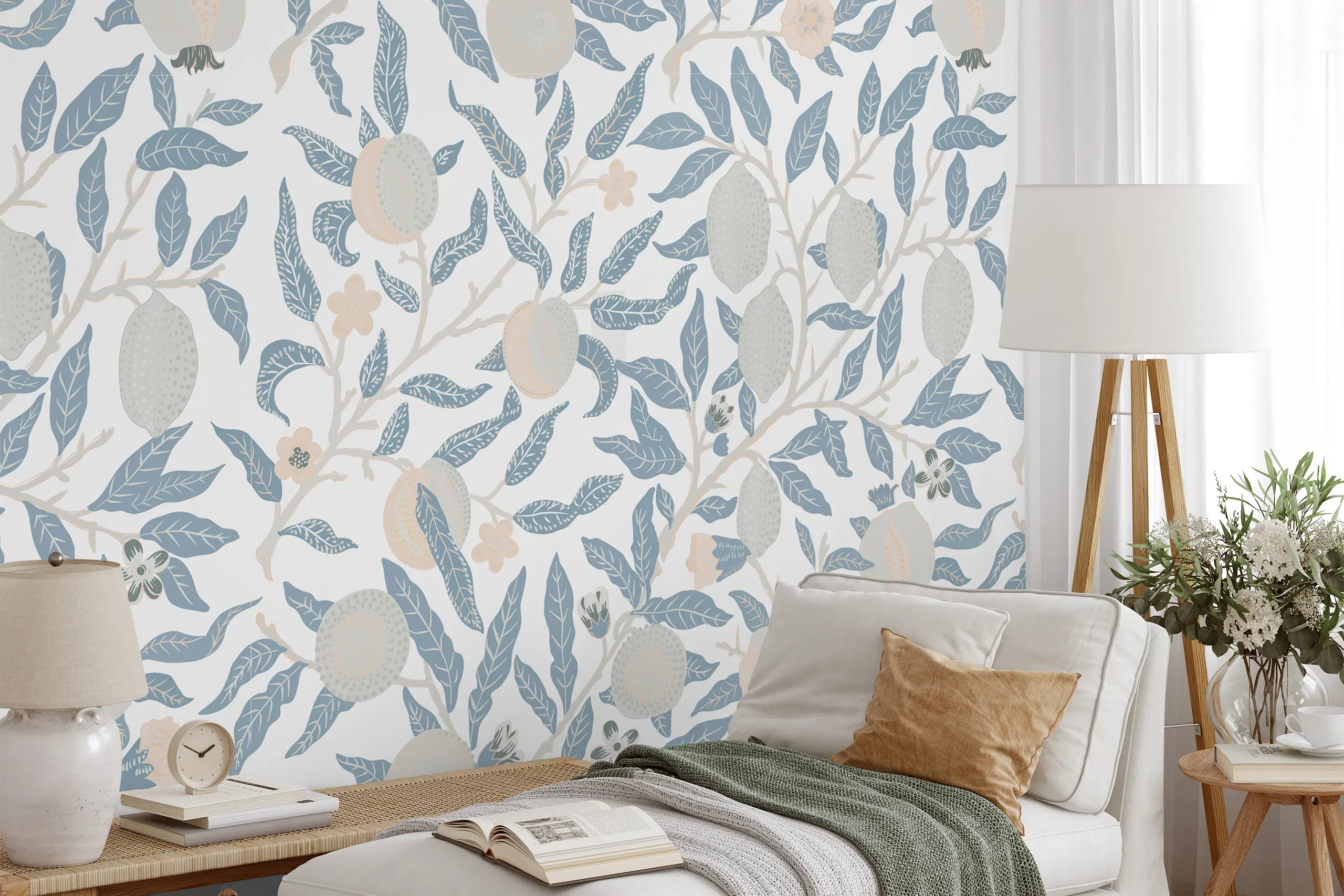 Interior Wall Arts – Watercolor Wildflower Wallpaper, Peel and Stick Botanical Wall Mural for Bedroom or Living Room, Removable Nature-Inspired Accent Wallpaper Interior Wall Arts – Bring natural charm to your space with this watercolor wildflower wallpaper. Featuring a soft botanical design, this peel and stick mural is perfect for bedrooms, living rooms, or accent walls. Easy to apply and remove, it adds a fresh, artistic touch to any nature-inspired interior.