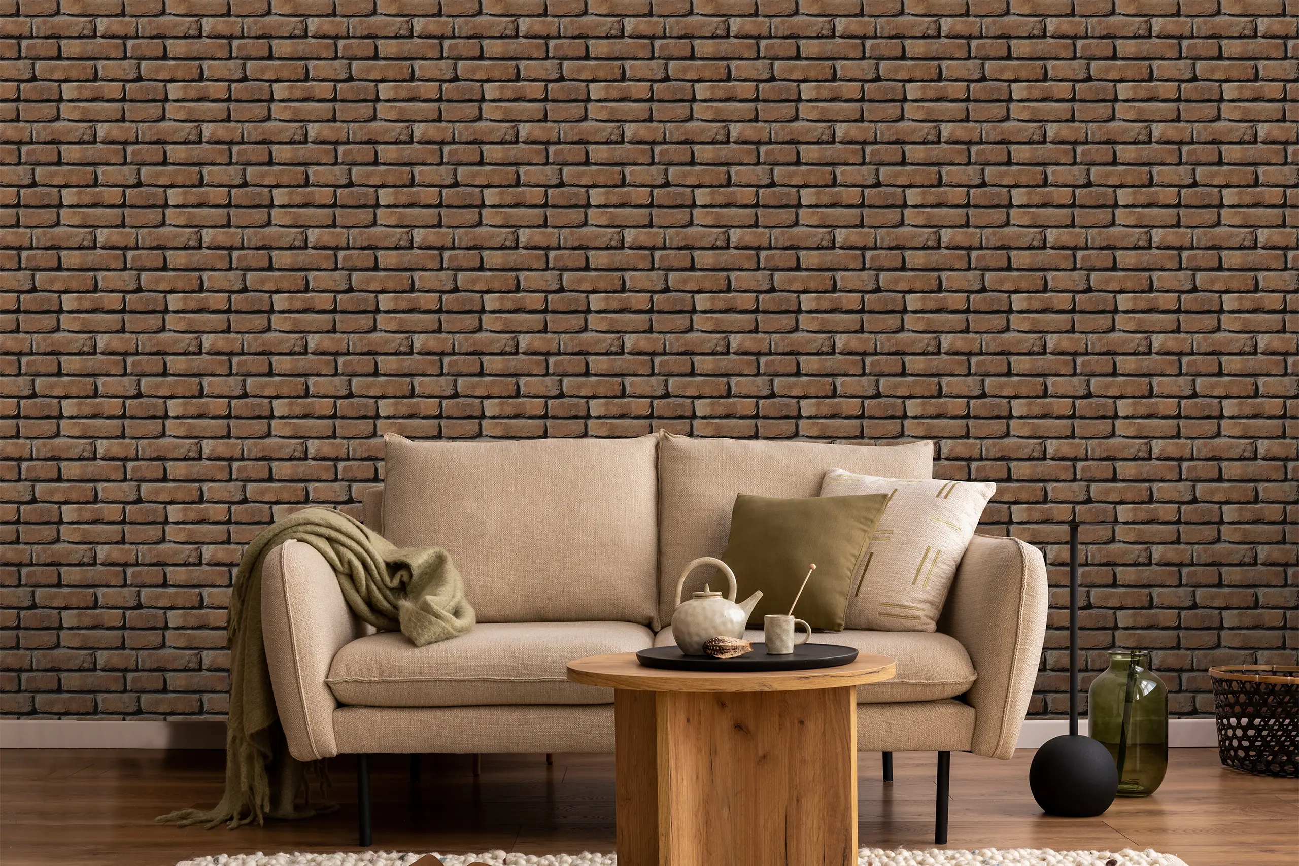 Interior Wall Arts – Brick Peel and Stick Wallpaper, Rustic Removable Wall Mural for Kitchen or Living Room, Self-Adhesive Aged Stone Loft Wall Mural Interior Wall Arts – Add loft-style charm with this rustic brick peel and stick wallpaper. Featuring an aged stone texture, it’s ideal for kitchens or living rooms. The self-adhesive mural is easy to apply, removable, and renter-friendly—perfect for creating a warm, industrial vibe.