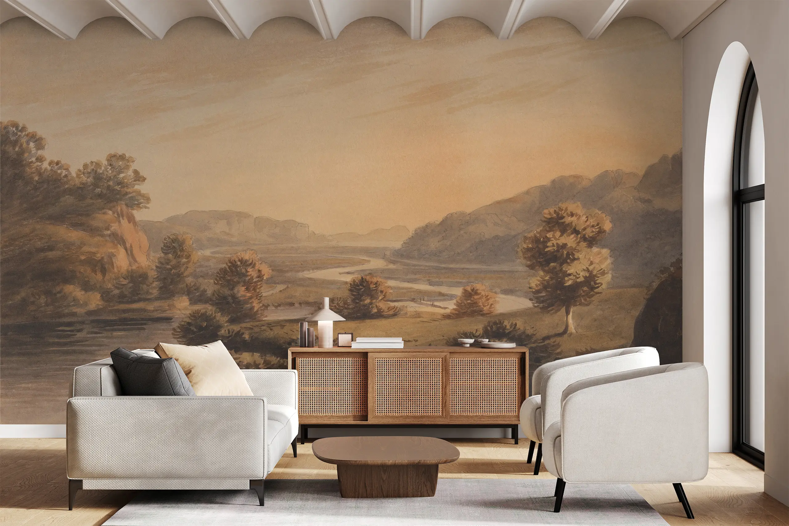 Interior Wall Arts – Vintage Forest Landscape Mural, Rustic Removable Wallpaper for Bedroom, Living Room, or Office Interior Wall Arts – Transform your space with this vintage forest landscape mural in rustic style. Featuring a removable peel and stick design, it’s perfect for bedrooms, living rooms, or offices. Add natural beauty and timeless elegance to your walls with easy installation and lasting charm.